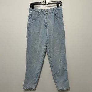 Christopher & Banks Light Wash Vintage Mom Jeans